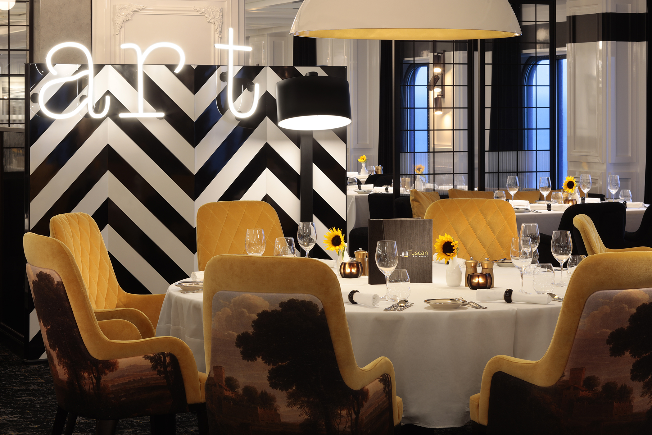 Celebrity Apex Tuscan Restuarant table close up.jpg